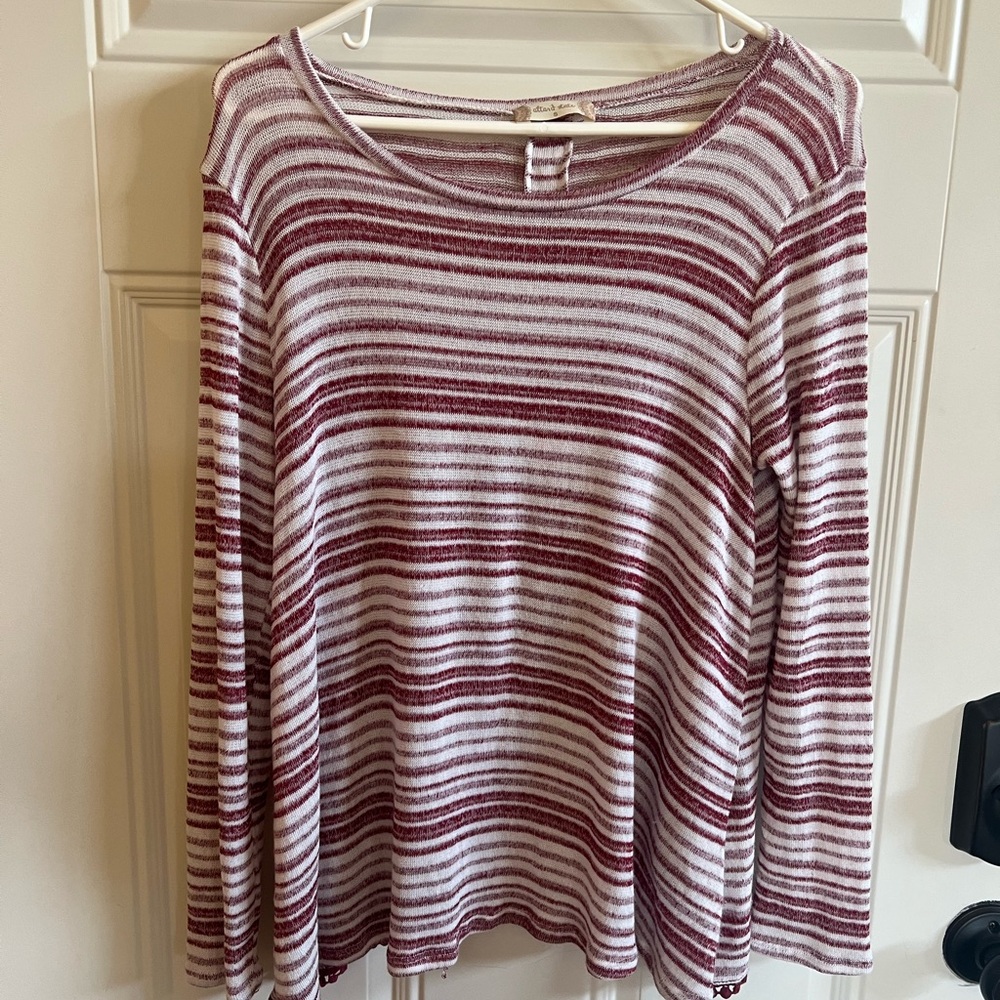 Altar'd State Lightweight Striped Sweater, SZ S